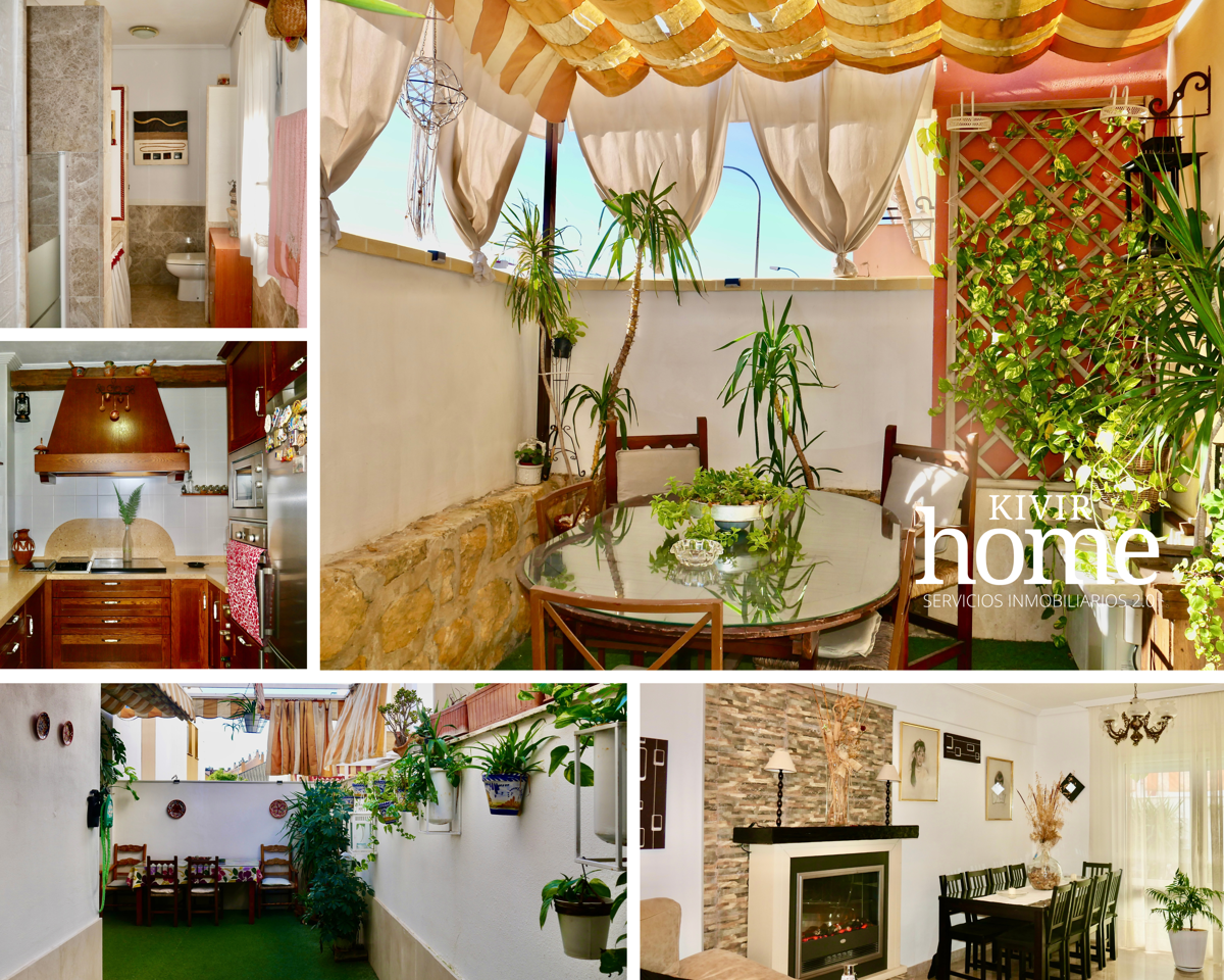 Terrace of Single-family semi-detached for sale in Montequinto  with Air Conditioner, Private garden and Storage room