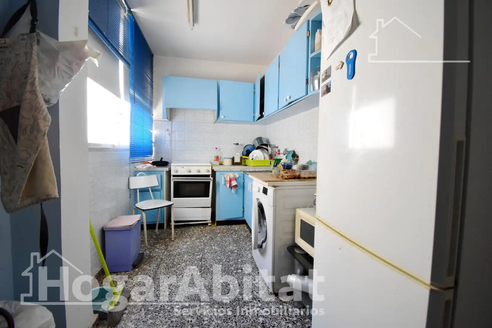 Cocina de Piso en venta en Gandia con Terraza, Amueblado y Balcón