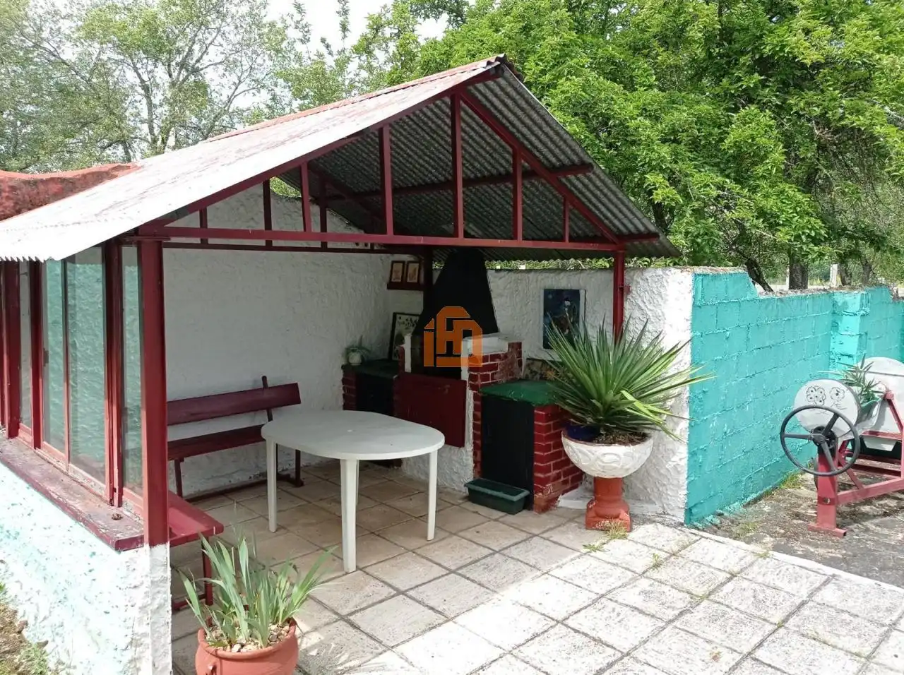 Terraza de Casa o chalet en venta en Cuadros con Jardín privado, Trastero y Amueblado