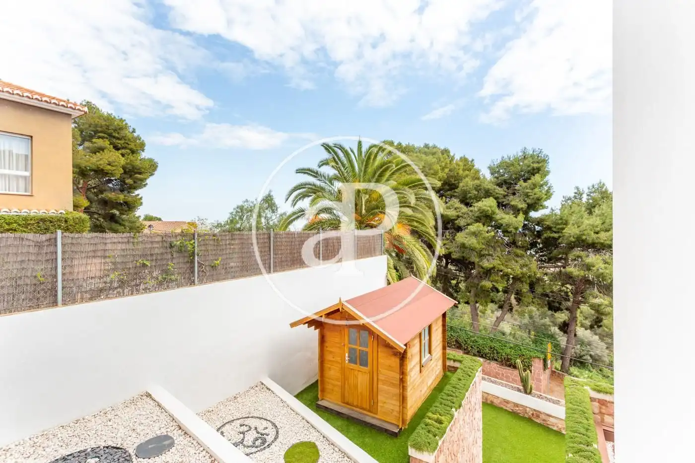 Jardí de Casa o xalet en venda en Sagunto / Sagunt amb Aire condicionat, Calefacció i Jardí privat