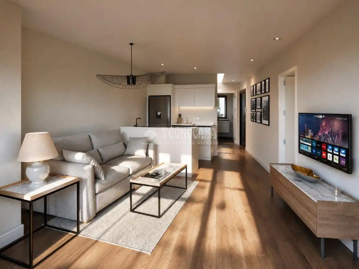 Wohnzimmer von Dachboden zum Verkauf in Leganés