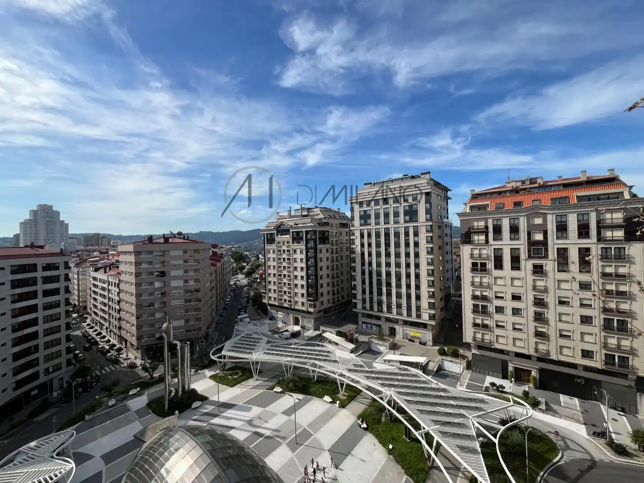 Vista exterior de Dúplex de alquiler en Vigo  con Calefacción, Parquet y Trastero
