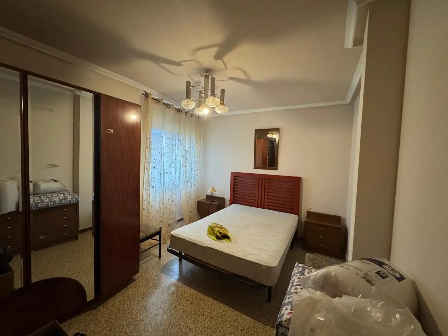 Bedroom of Flat for rent in Illueca  with Heating and Furnished