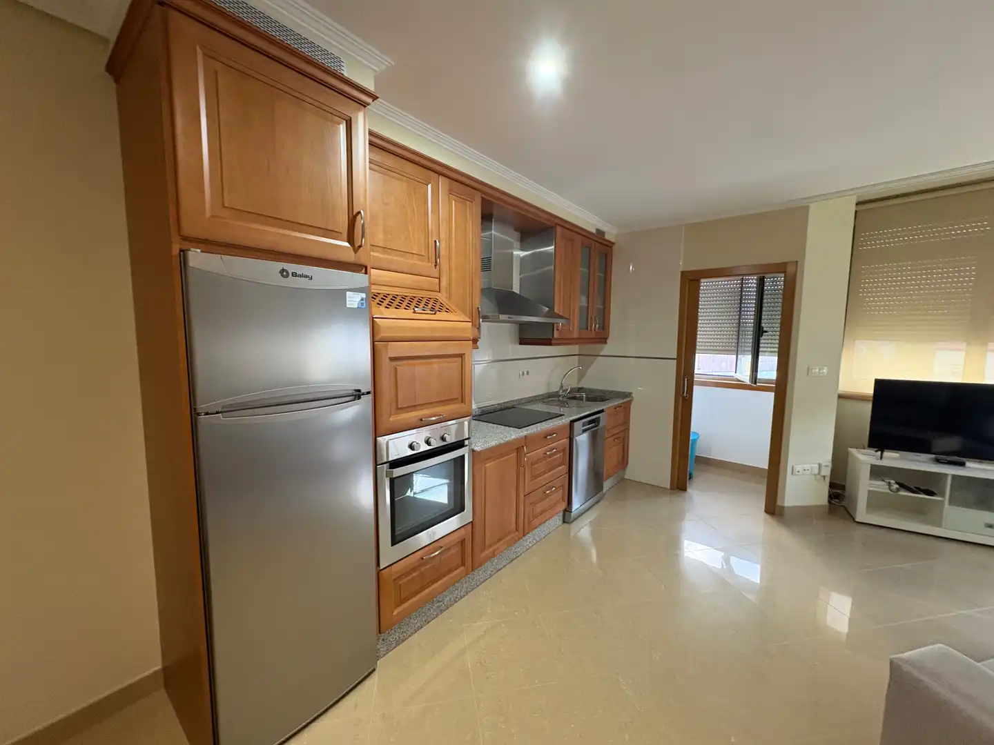 Cocina de Piso de alquiler en Ferrol con Calefacción, Parquet y Amueblado