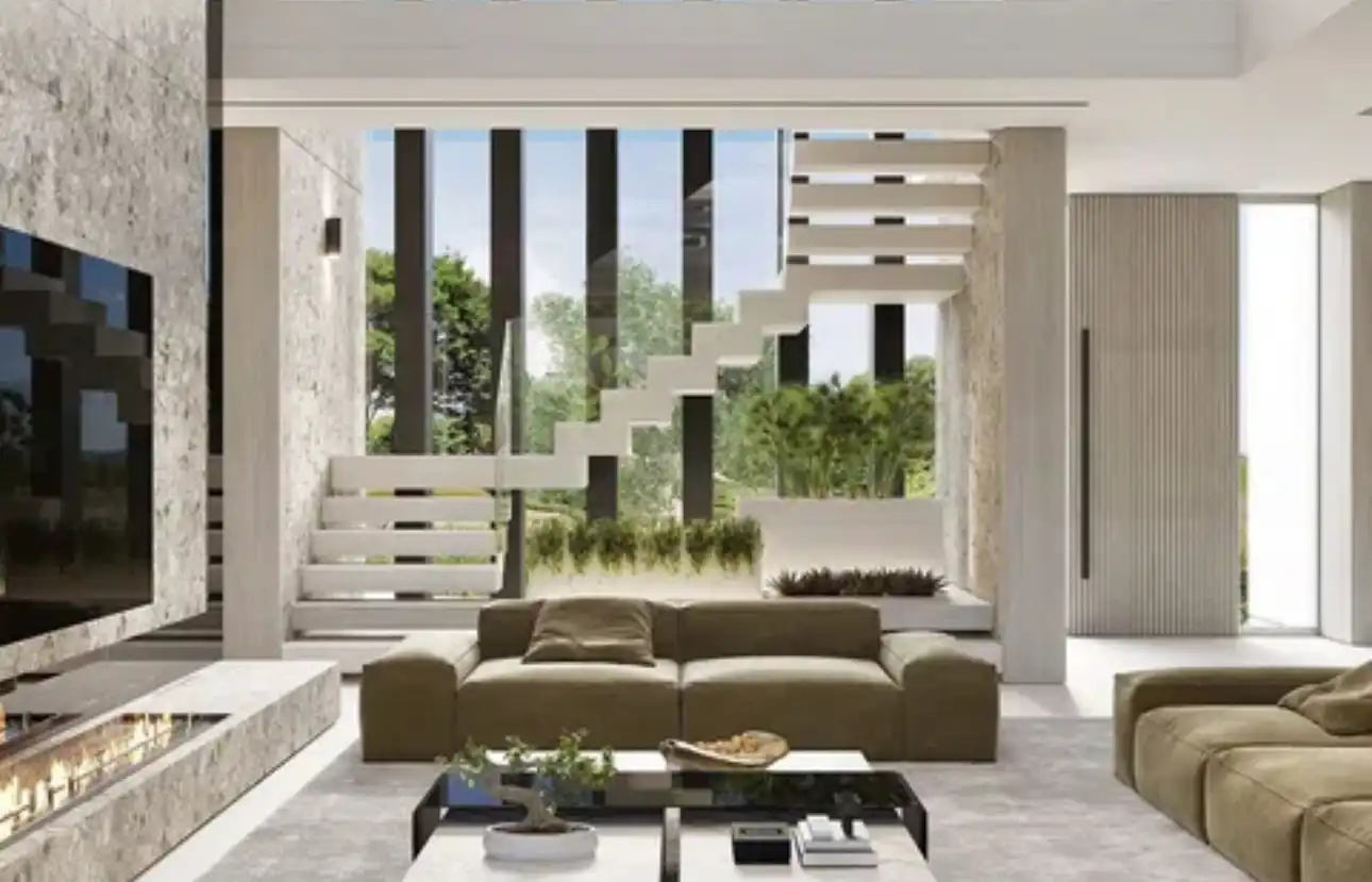 Sala de estar de Casa o chalet en venta en Marbella