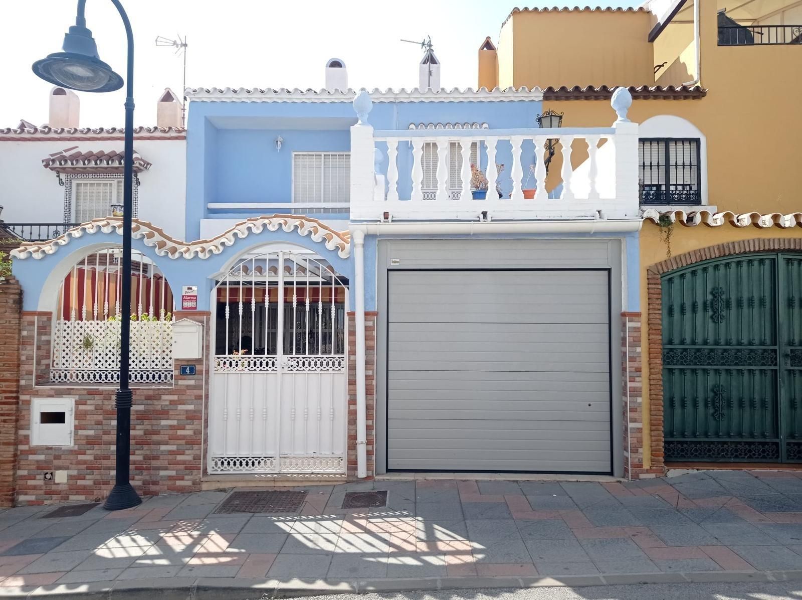 Exterior view of Single-family semi-detached for sale in Mijas  with Air Conditioner, Heating and Terrace