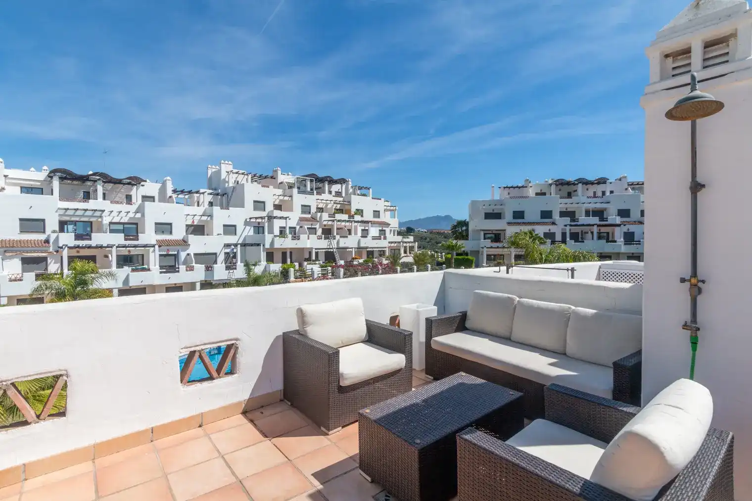 Terraza de Casa adosada en venta en Estepona con Aire acondicionado, Calefacción y Terraza