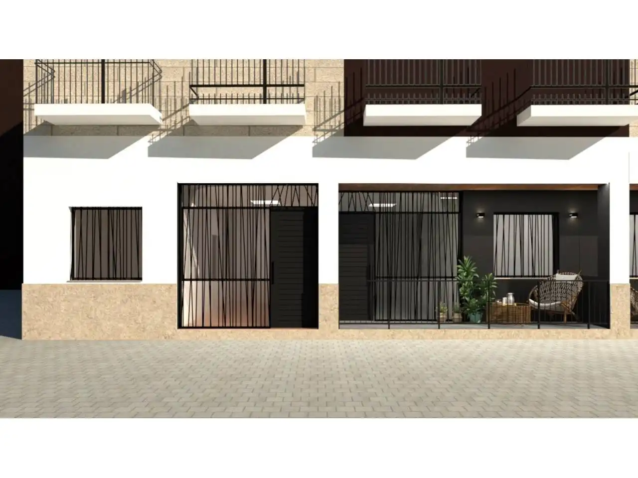 Exterior view of Apartments for sale in Murcia  with Air Conditioner