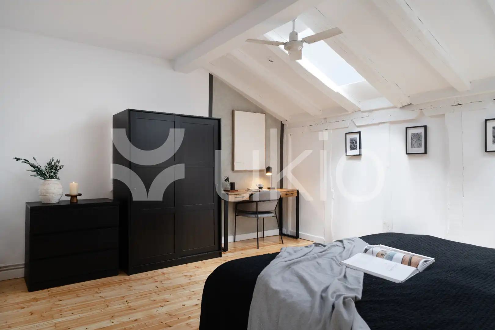 Bedroom of Apartments for rent in Madrid  with Air Conditioner, Heating and Terrace