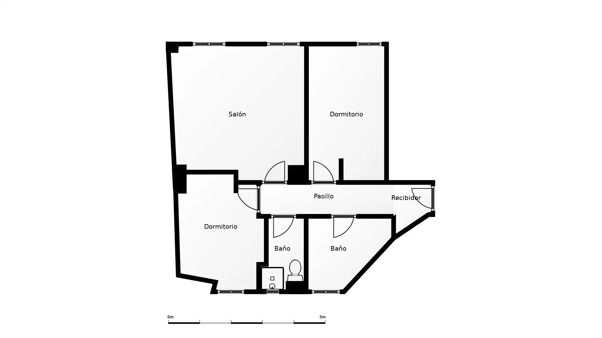 Piso en venta en Domingo Parraga, Villaverde Alto