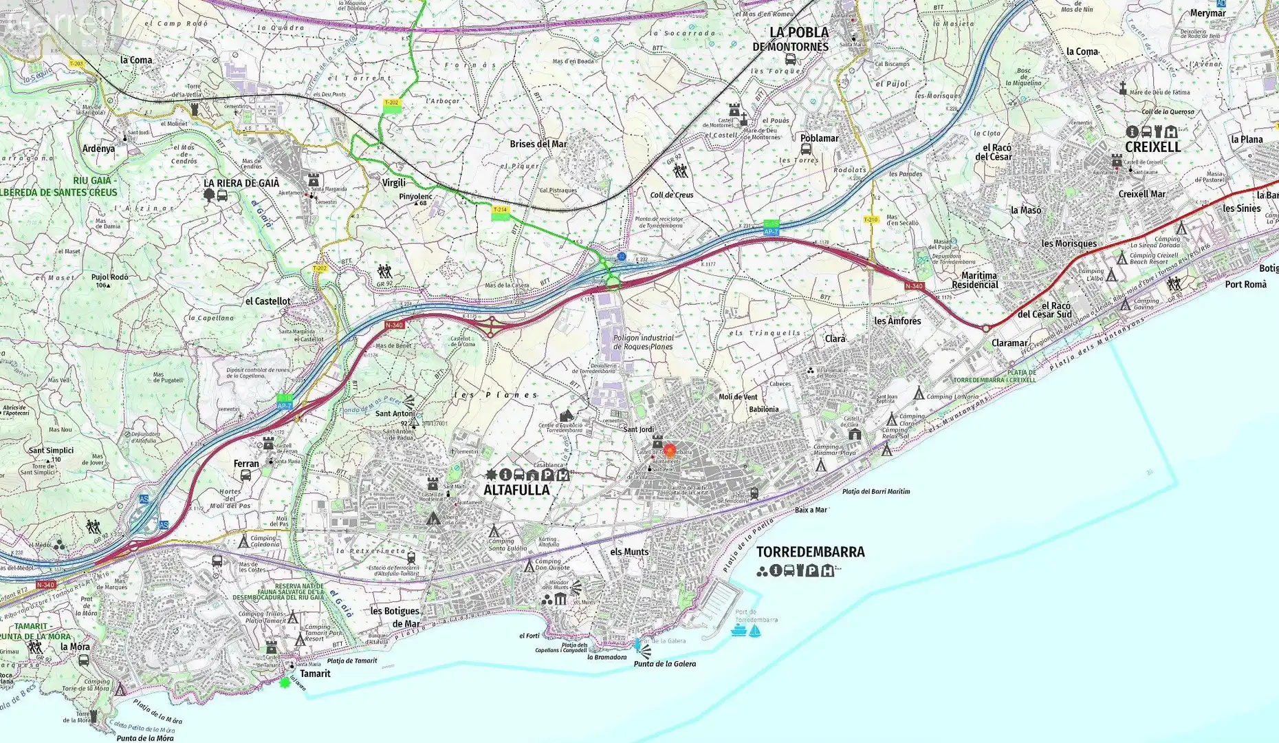 Lands and plots for sale in CL CAMI VELL POBLA MONTORNES 
 TORREDEMBARRA (TARRAGONA), imagen 6