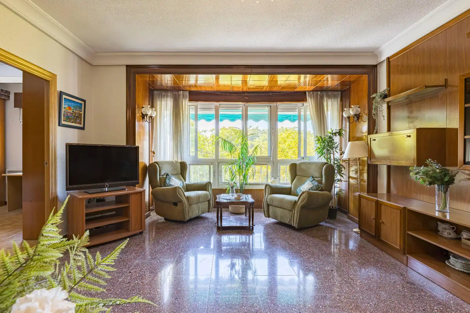 Living room of Flat for sale in Murcia  with Furnished