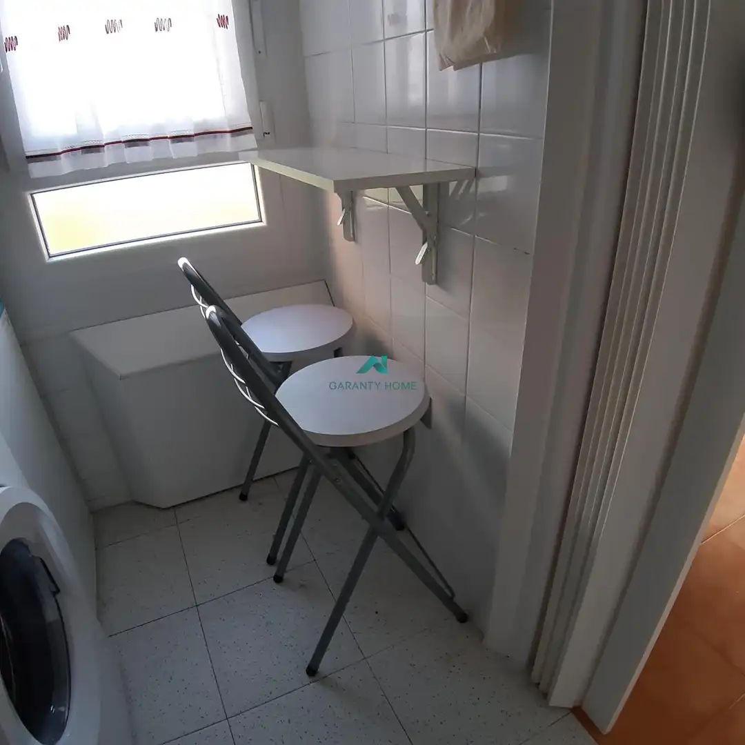 Balcony of Study for rent in Laredo  with Heating and Furnished