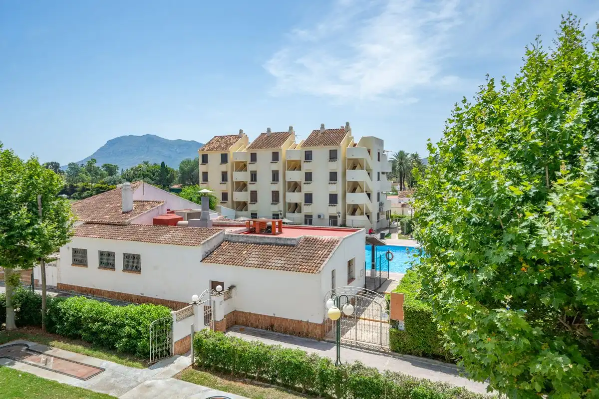 Exterior view of Flat for sale in Dénia  with Air Conditioner, Heating and Private garden