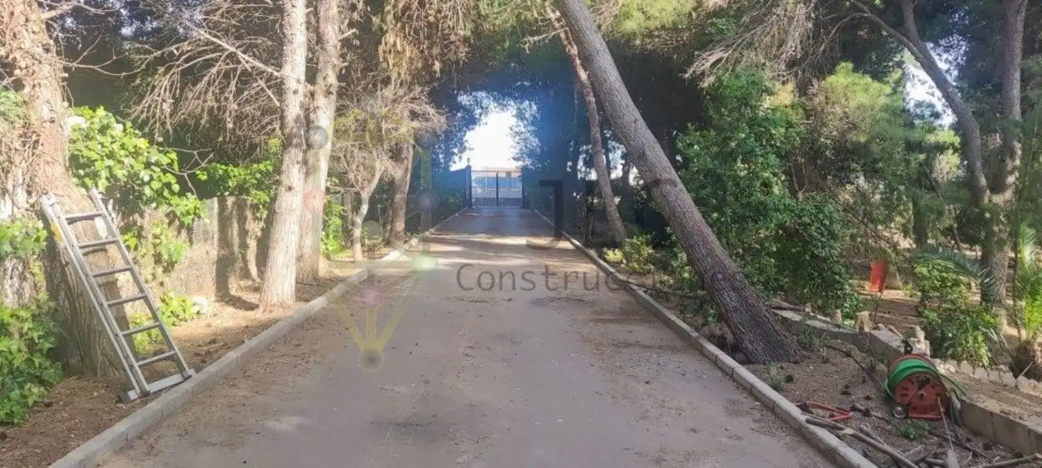 Vista exterior de Casa o chalet en venta en Cartagena con Aire acondicionado, Jardín privado y Terraza
