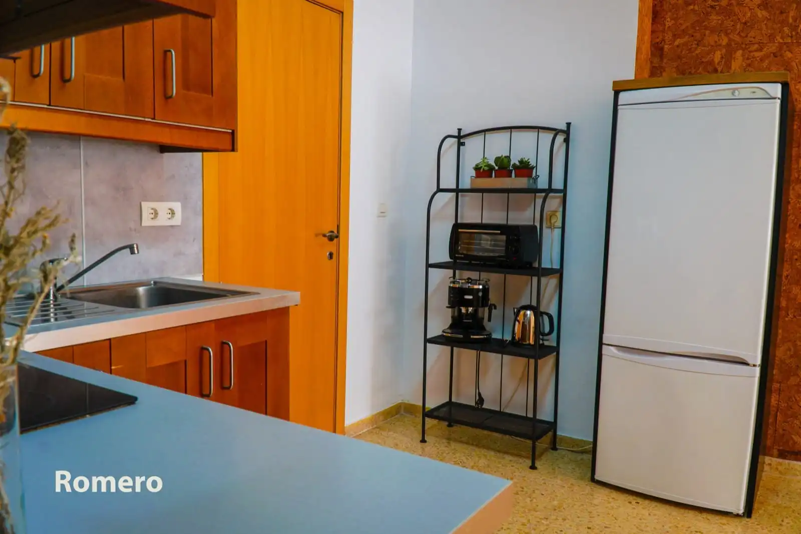Kitchen of Flat for rent in Málaga  with Air Conditioner, Terrace and Furnished
