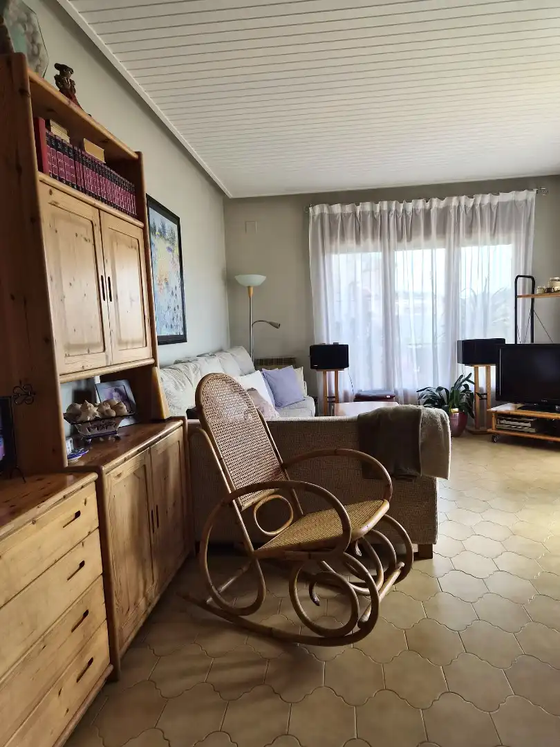 Sala de estar de Casa o chalet en venta en Pineda de Mar con Calefacción, Jardín privado y Parquet
