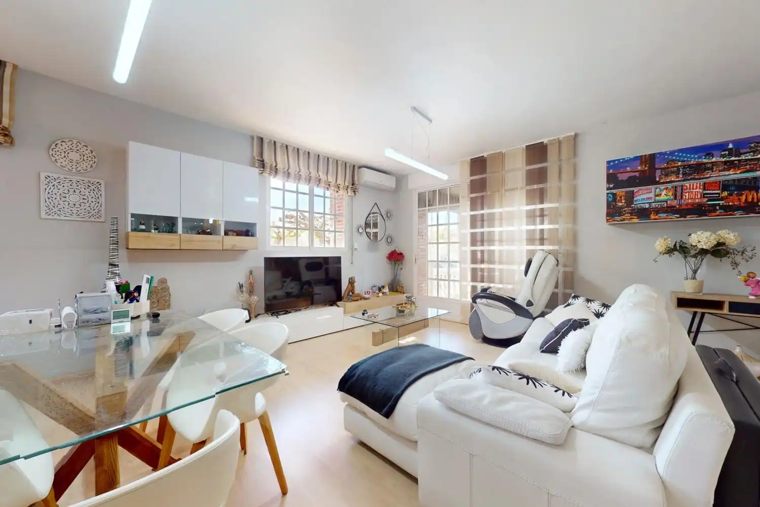 Sala de estar de Casa o chalet en venta en Alfajarín con Calefacción, Jardín privado y Terraza