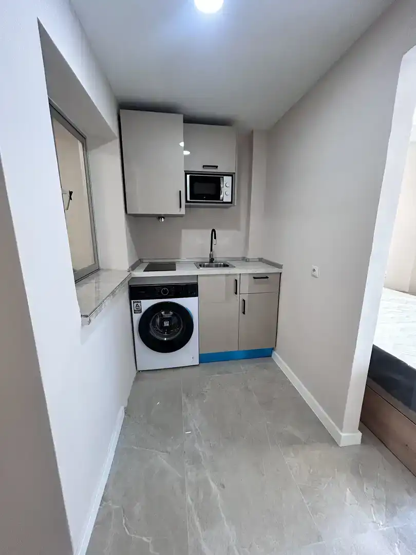 Kitchen of Flat for rent in Mijas  with Air Conditioner, Furnished and Balcony