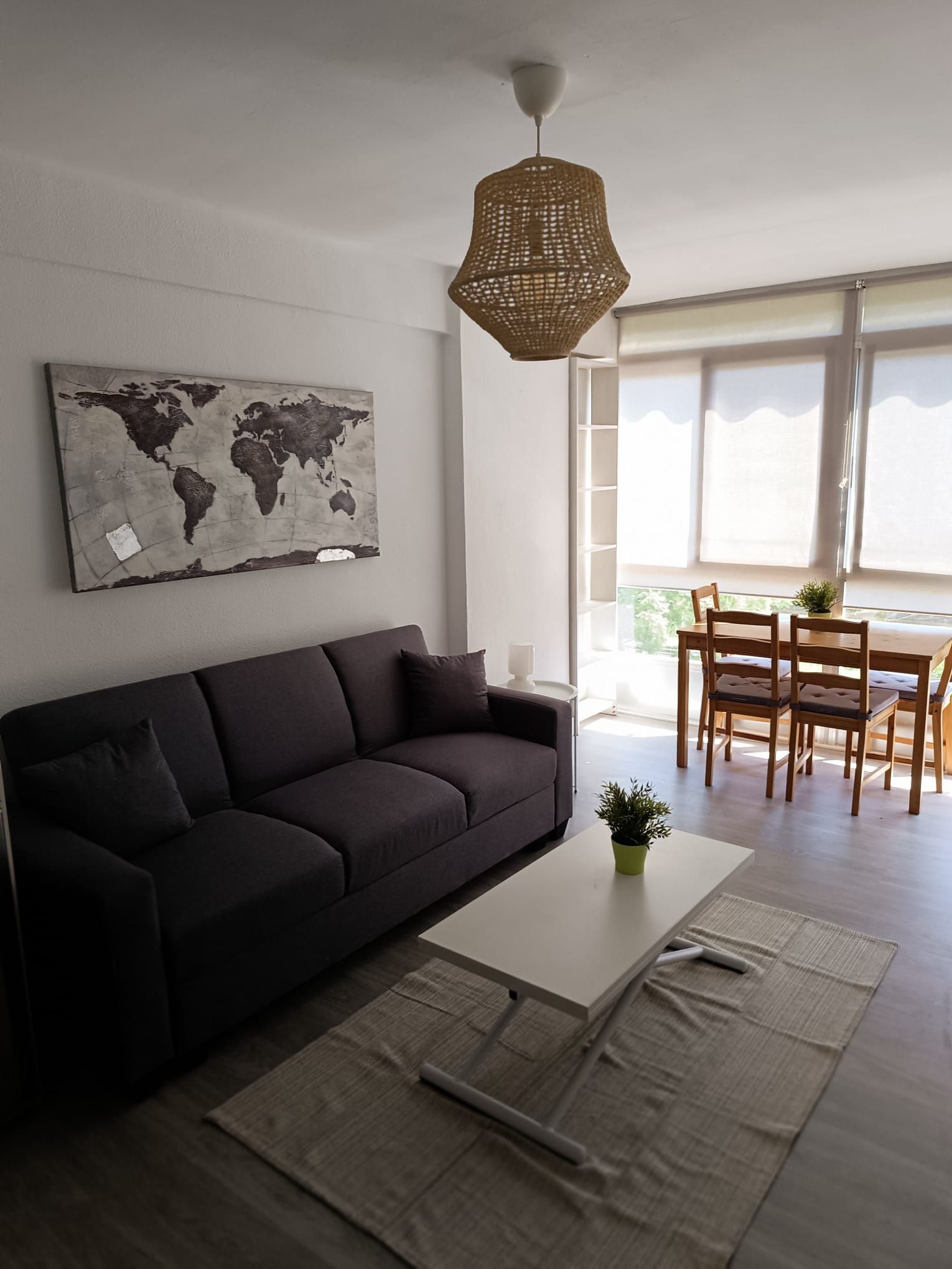 Sala d'estar de Apartament de lloguer en Vélez-Málaga amb Aire condicionat, Terrassa i Moblat