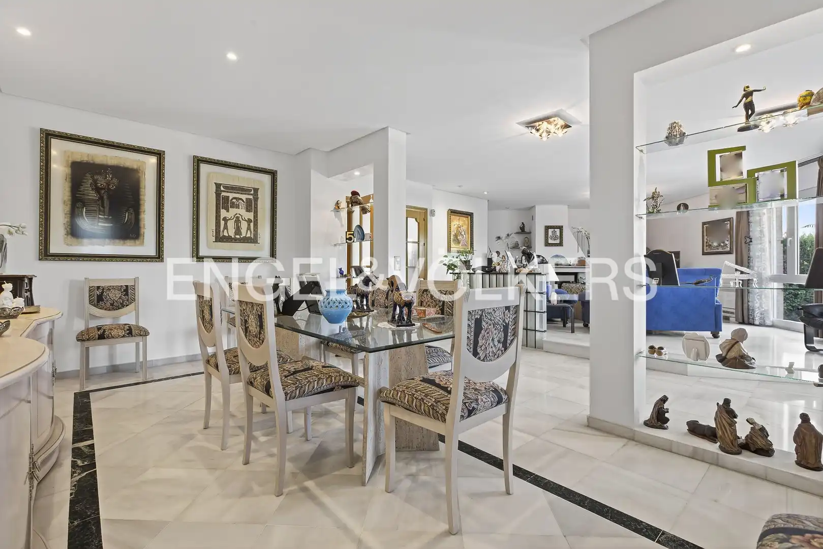 Dining room of Houses for sale in Dos Hermanas  with Air Conditioner, Heating and Private garden