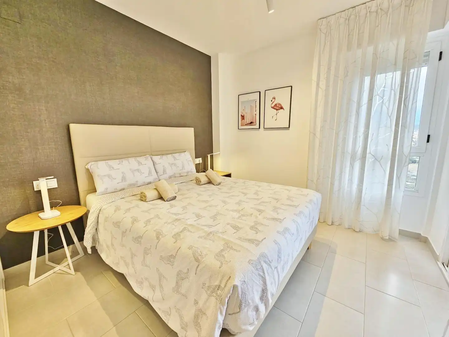 Bedroom of Flat for sale in El Campello  with Air Conditioner, Terrace and Storage room