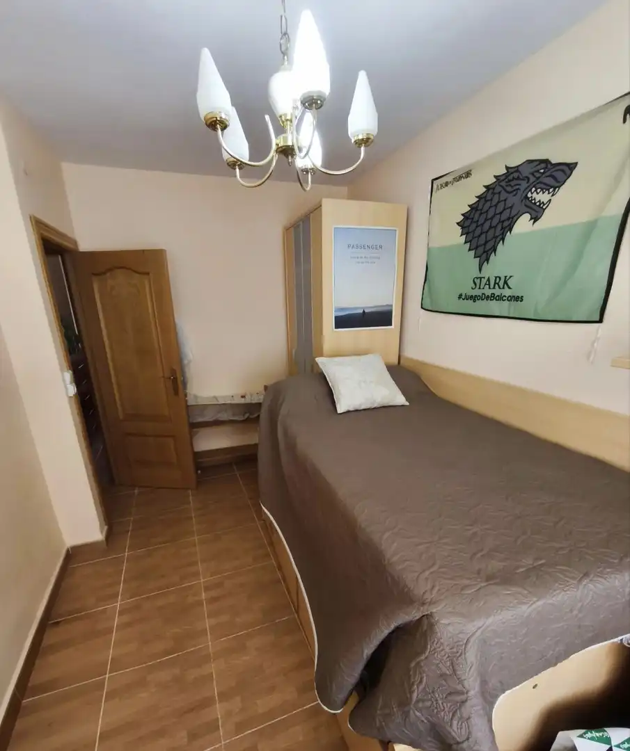 Schlafzimmer von Wohnung zur Miete in Ciudad Real mit Heizung und Terrasse
