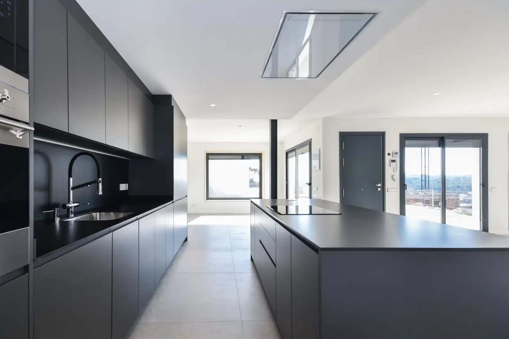 Cocina de Casa o chalet en venta en Sant Quirze del Vallès con Aire acondicionado, Jardín privado y Terraza