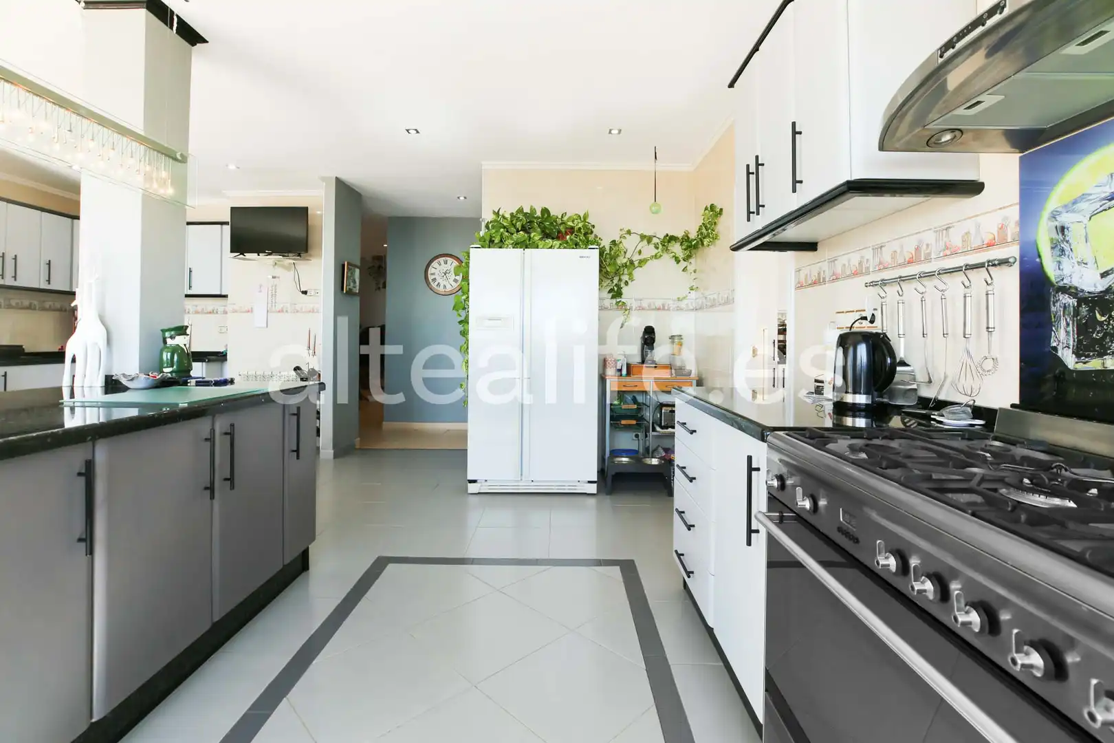 Cocina de Casa o chalet en venta en Altea con Aire acondicionado, Calefacción y Jardín privado