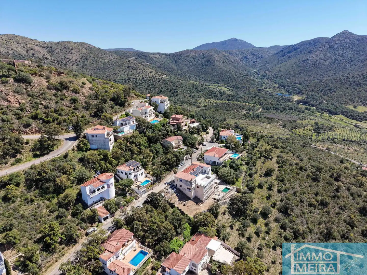 Exterior view of Houses for sale in Roses  with Air Conditioner, Heating and Private garden