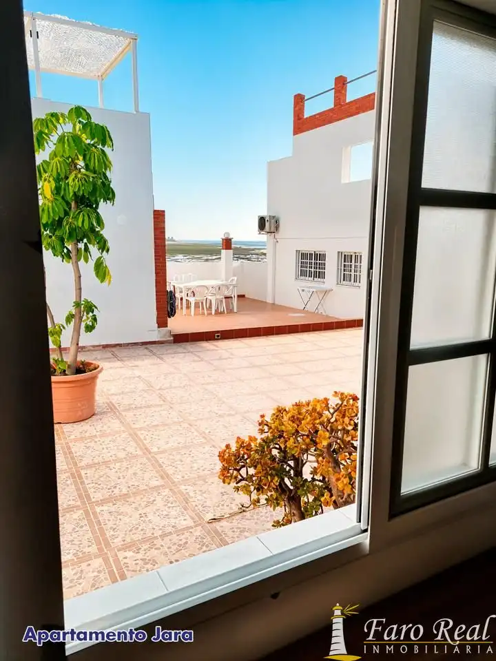 Terraza de Casa o chalet en venta en Chipiona con Aire acondicionado, Calefacción y Jardín privado