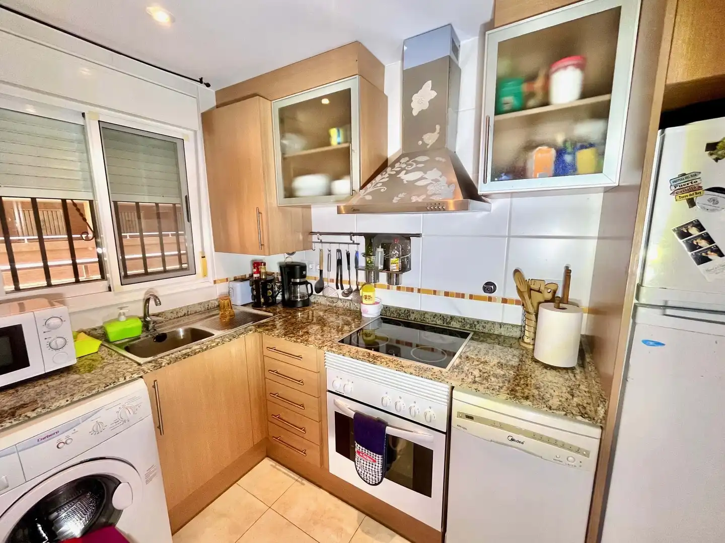 Kitchen of Flat for sale in Oropesa del Mar / Orpesa  with Air Conditioner, Heating and Terrace