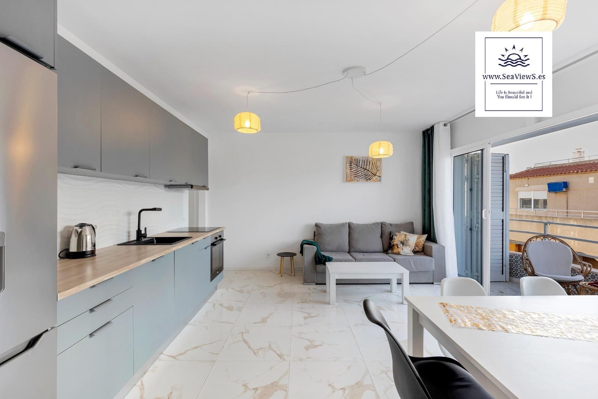 Living room of Attic for sale in Torrevieja  with Air Conditioner, Heating and Terrace