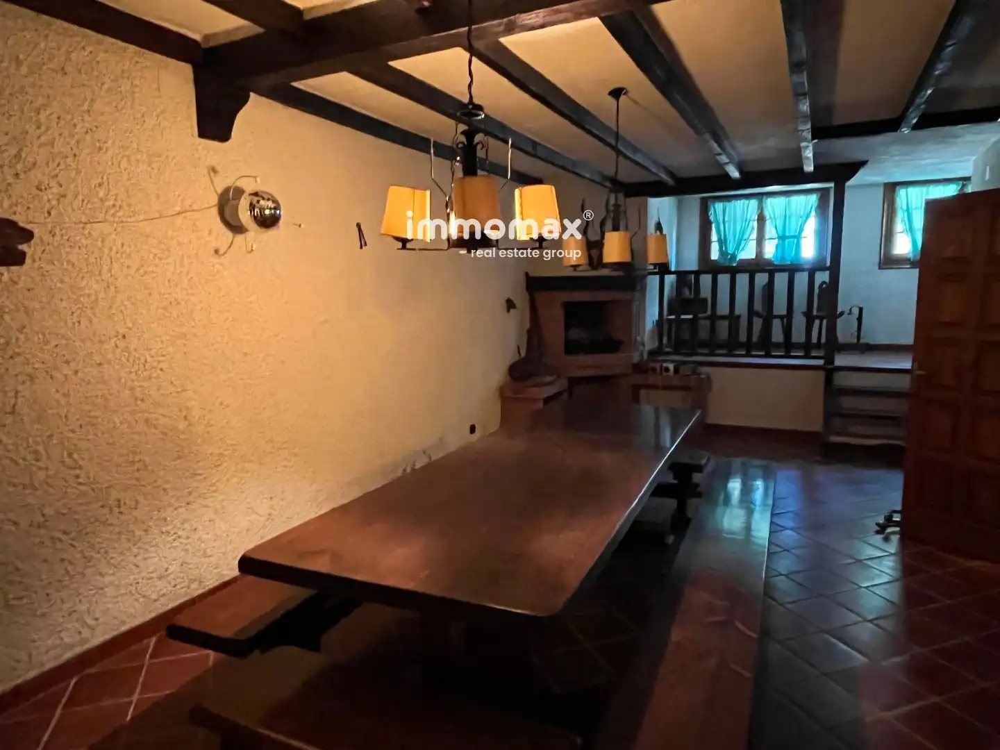 Menjador de Casa o xalet en venda en Santa Eulàlia de Ronçana amb Calefacció, Jardí privat i Terrassa