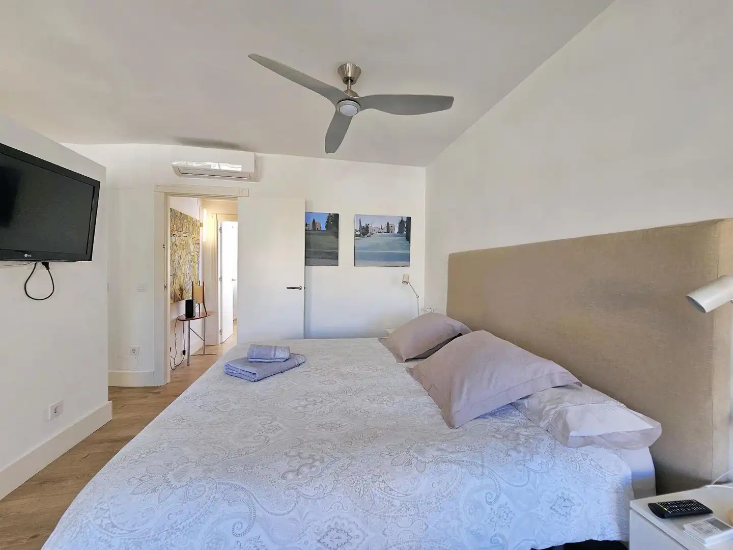 Bedroom of Duplexes for rent in Cartagena  with Air Conditioner, Heating and Terrace