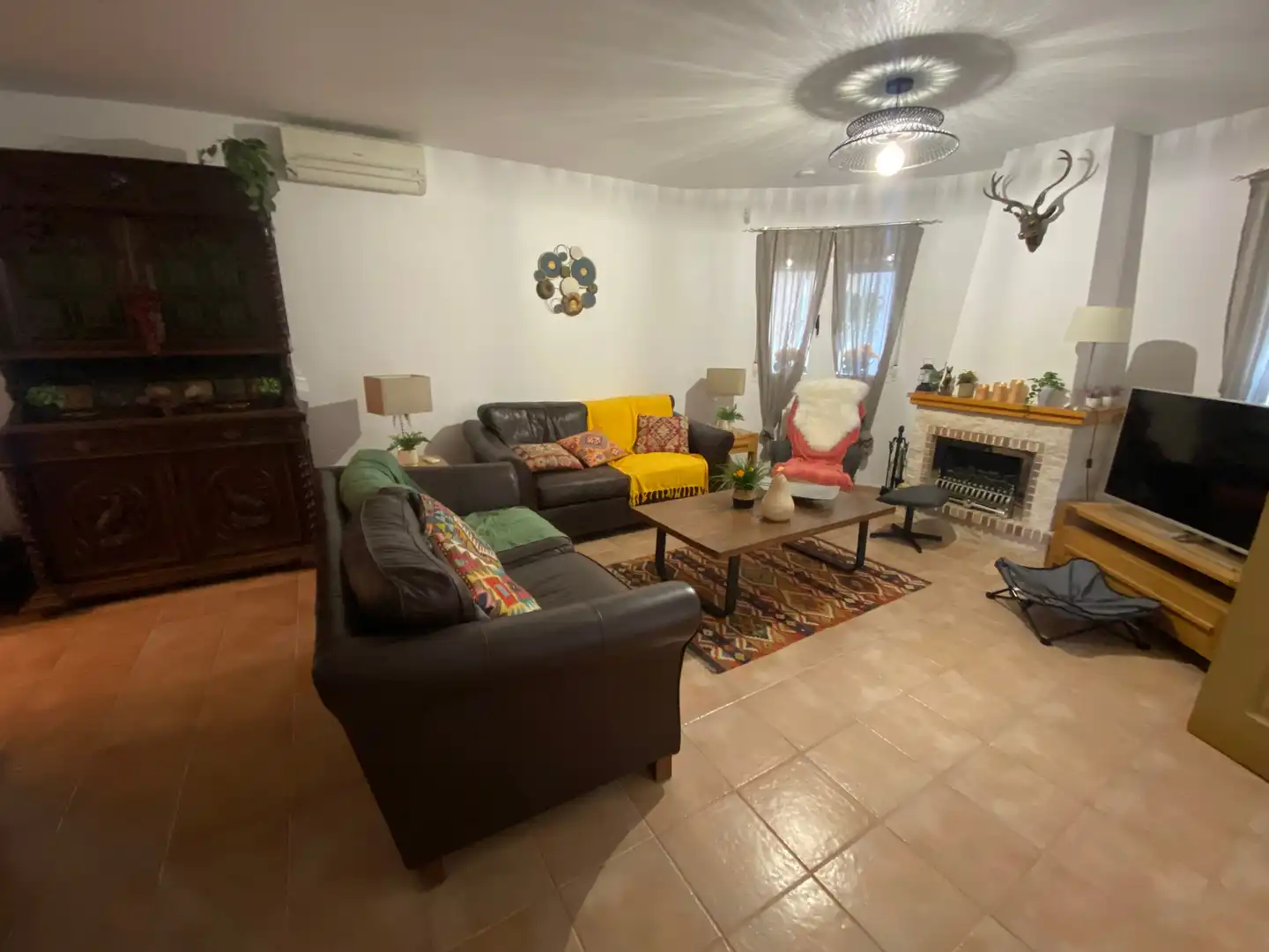 Sala de estar de Casa o chalet en venta en Castalla, Alicante
