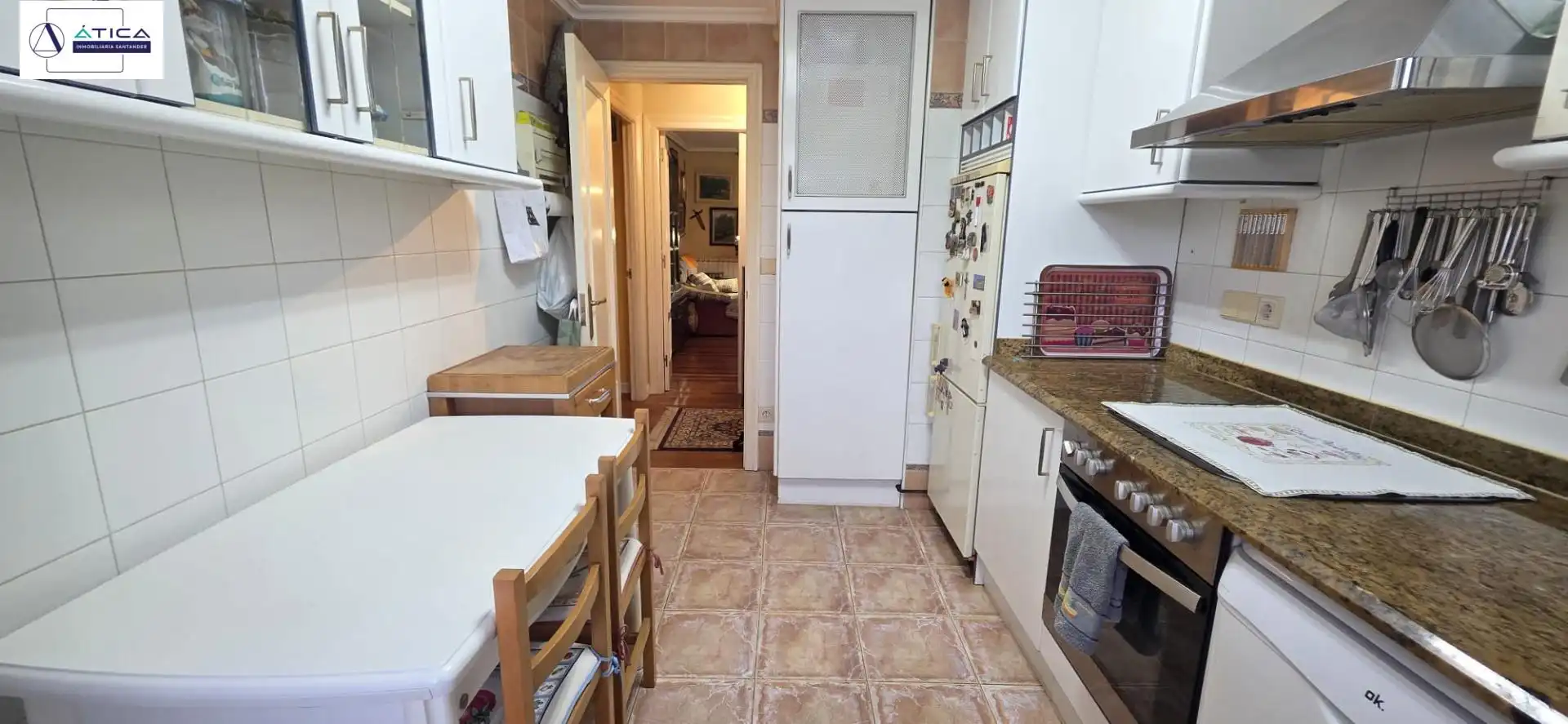 Cocina de Piso en venta en Santander con Calefacción