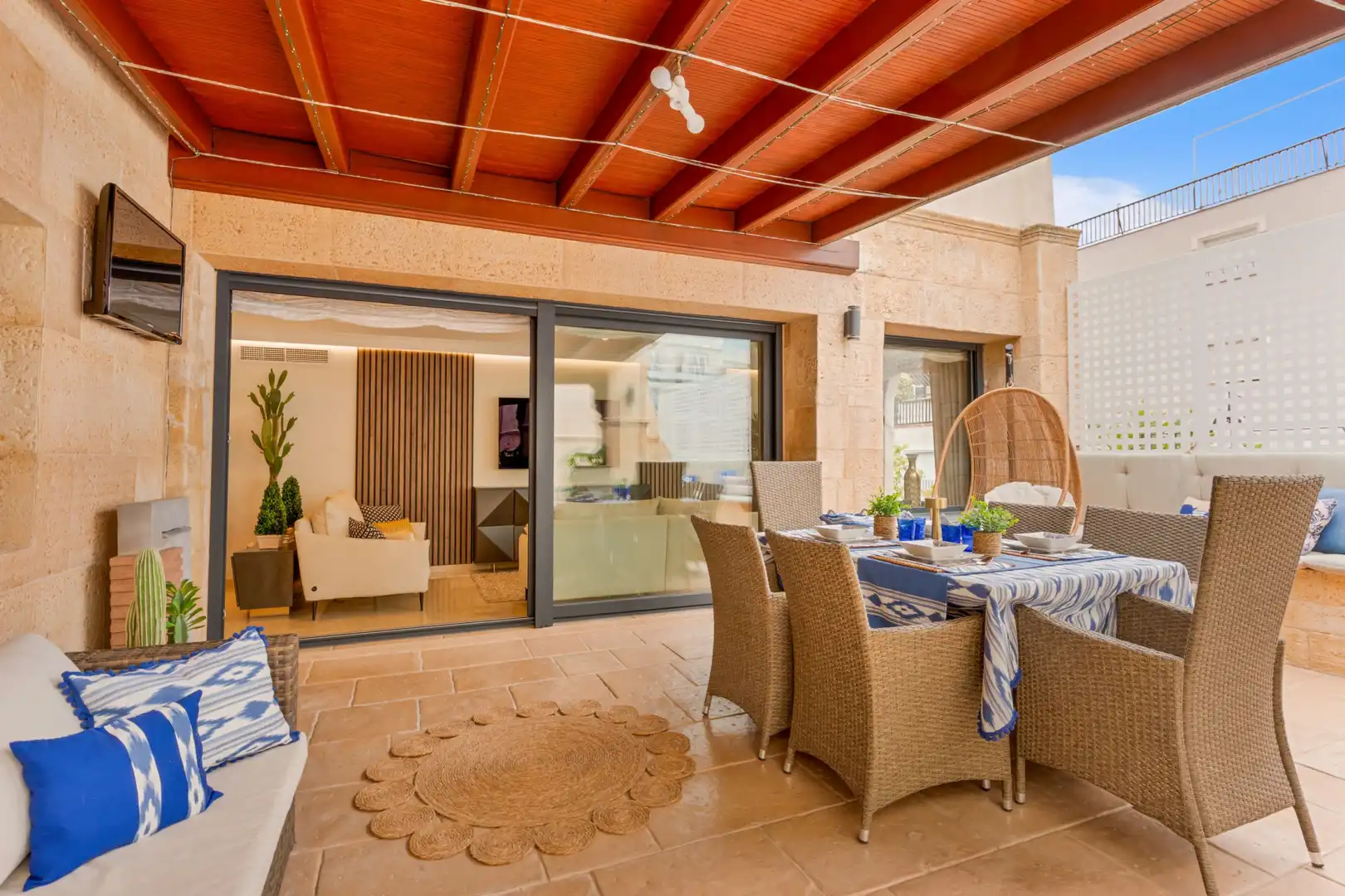 Terrace of Attic for sale in Marbella  with Air Conditioner, Terrace and Furnished