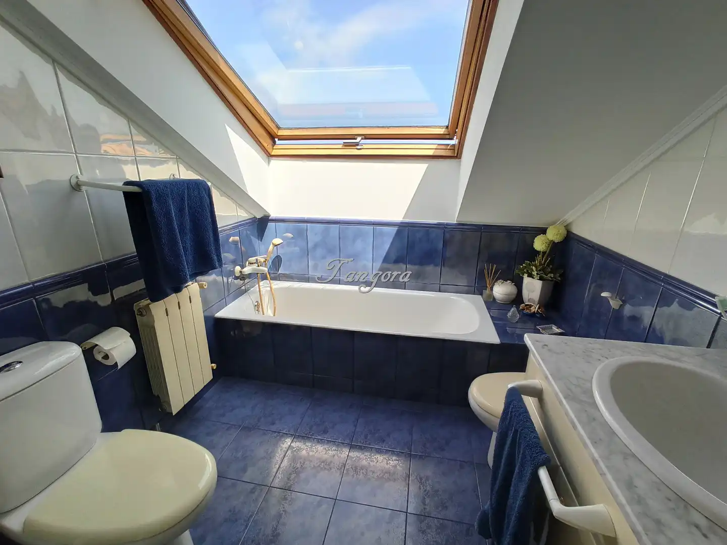 Baño de Casa o chalet en venta en Getxo  con Calefacción, Jardín privado y Parquet