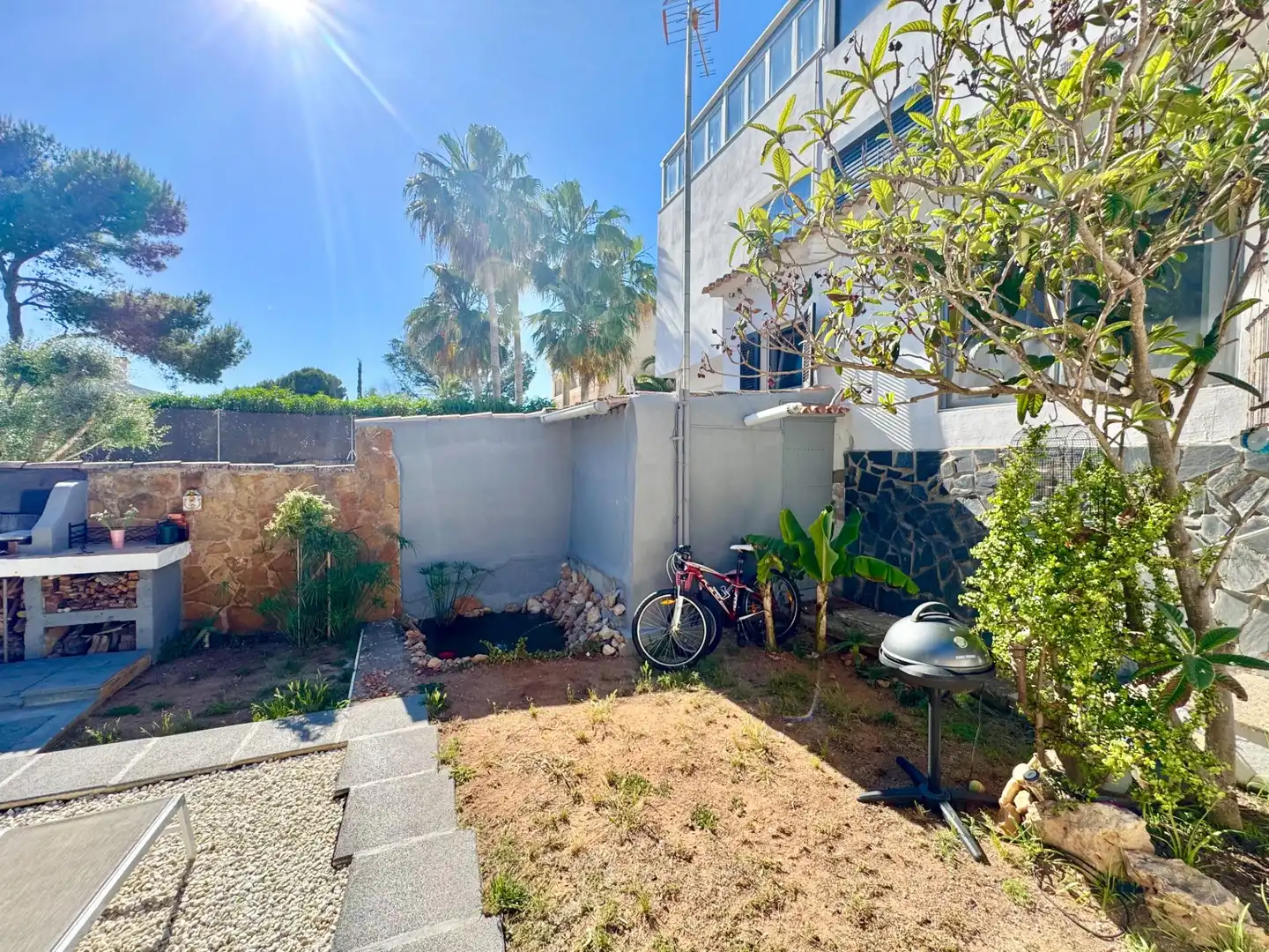 Exterior view of Ground floor for sale in Llucmajor  with Air Conditioner, Heating and Private garden