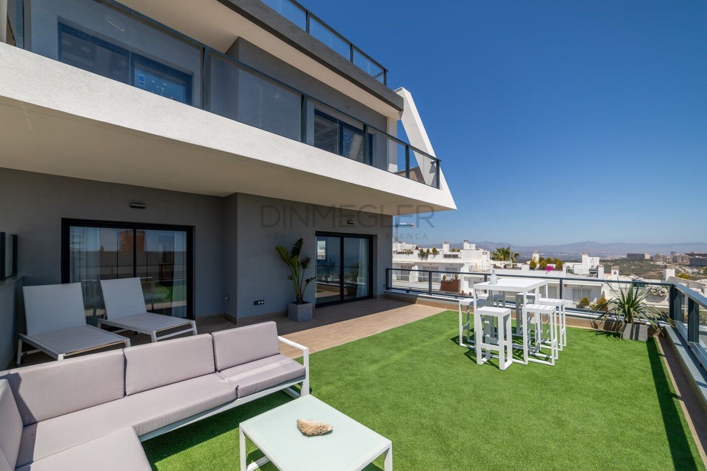 Terrace of Planta baja for sale in Santa Pola  with Air Conditioner, Heating and Private garden