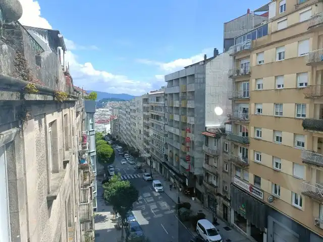 Exterior view of Flat for sale in Vigo   with Heating, Parquet flooring and Oven