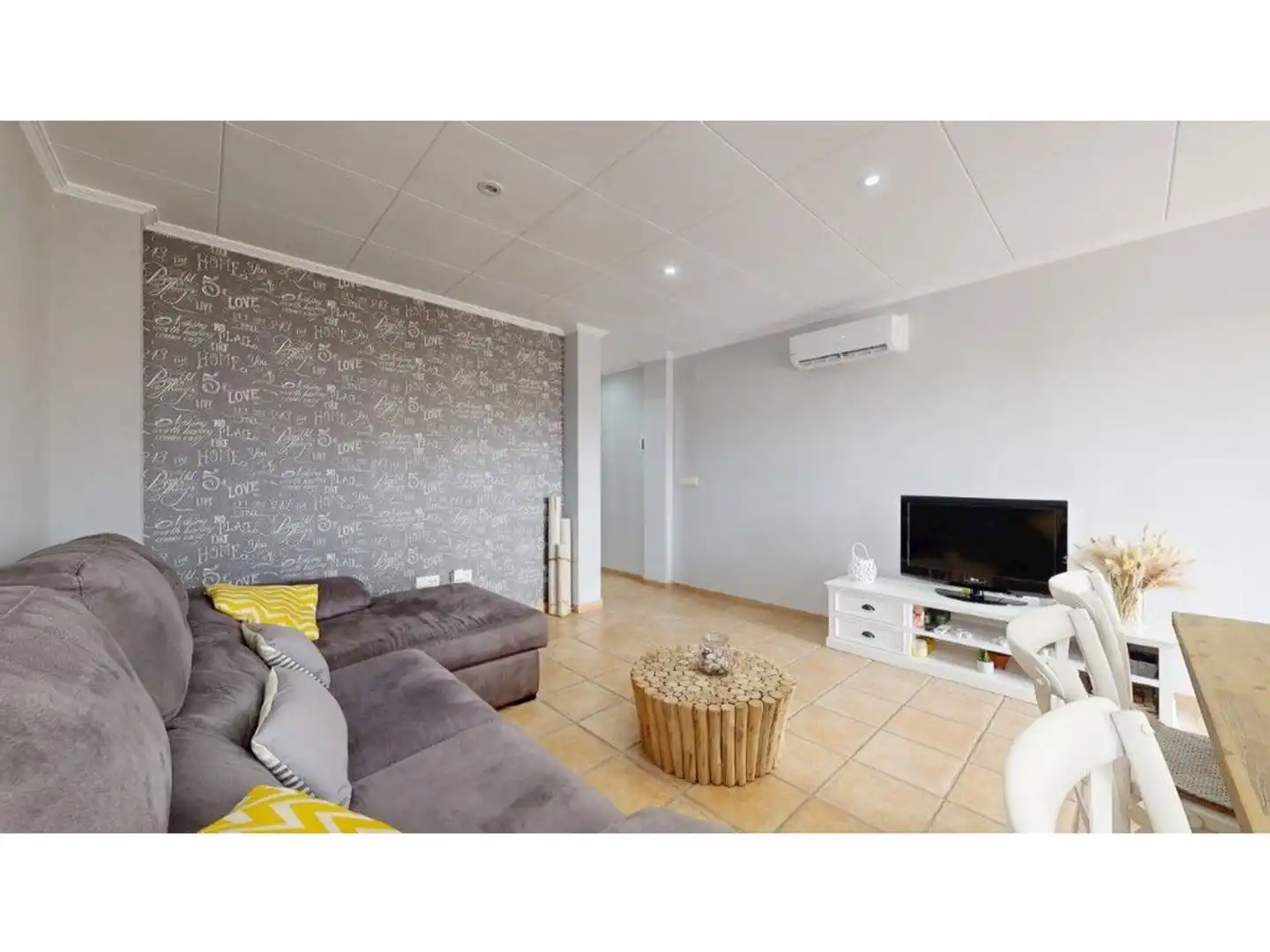 Sala de estar de Casa o chalet en venta en Cullera con Aire acondicionado, Terraza y Trastero
