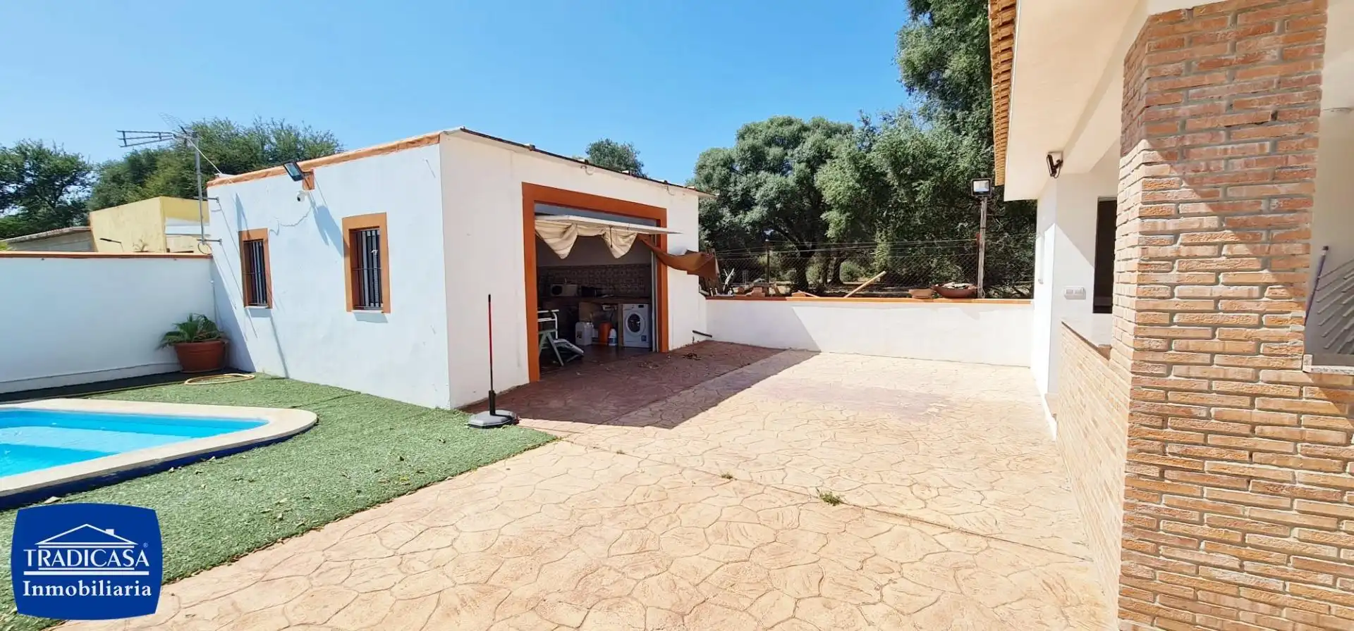 Exterior view of Country homes for sale in Jerez de la Frontera  with Air Conditioner, Private garden and Swimming Pool