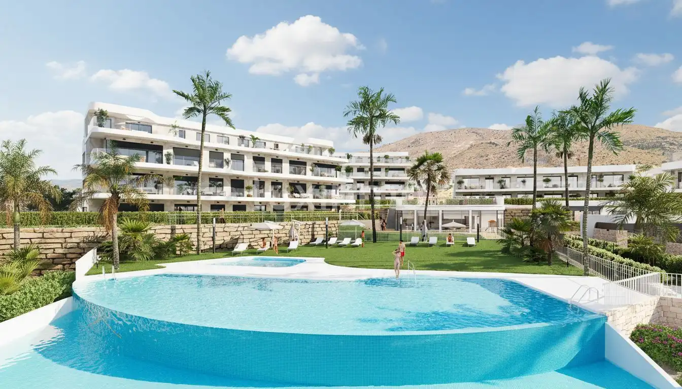Penthouse mit Pool zum Verkauf in Golf Bahía, imagen 2
