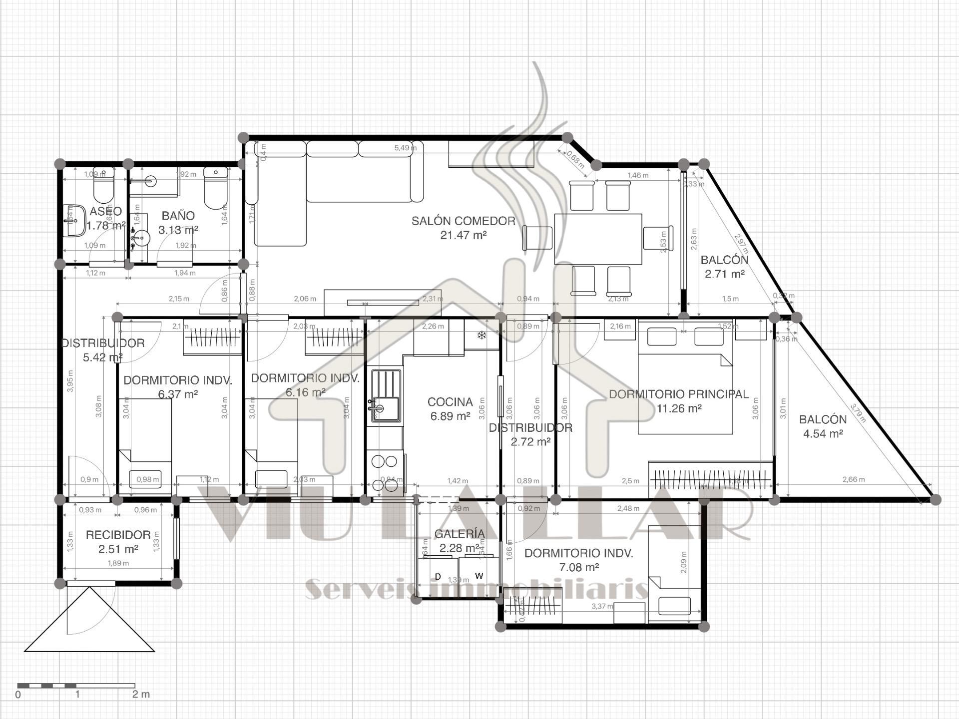 Flat for sale in Mataró  with Heating, Storage room and Balcony