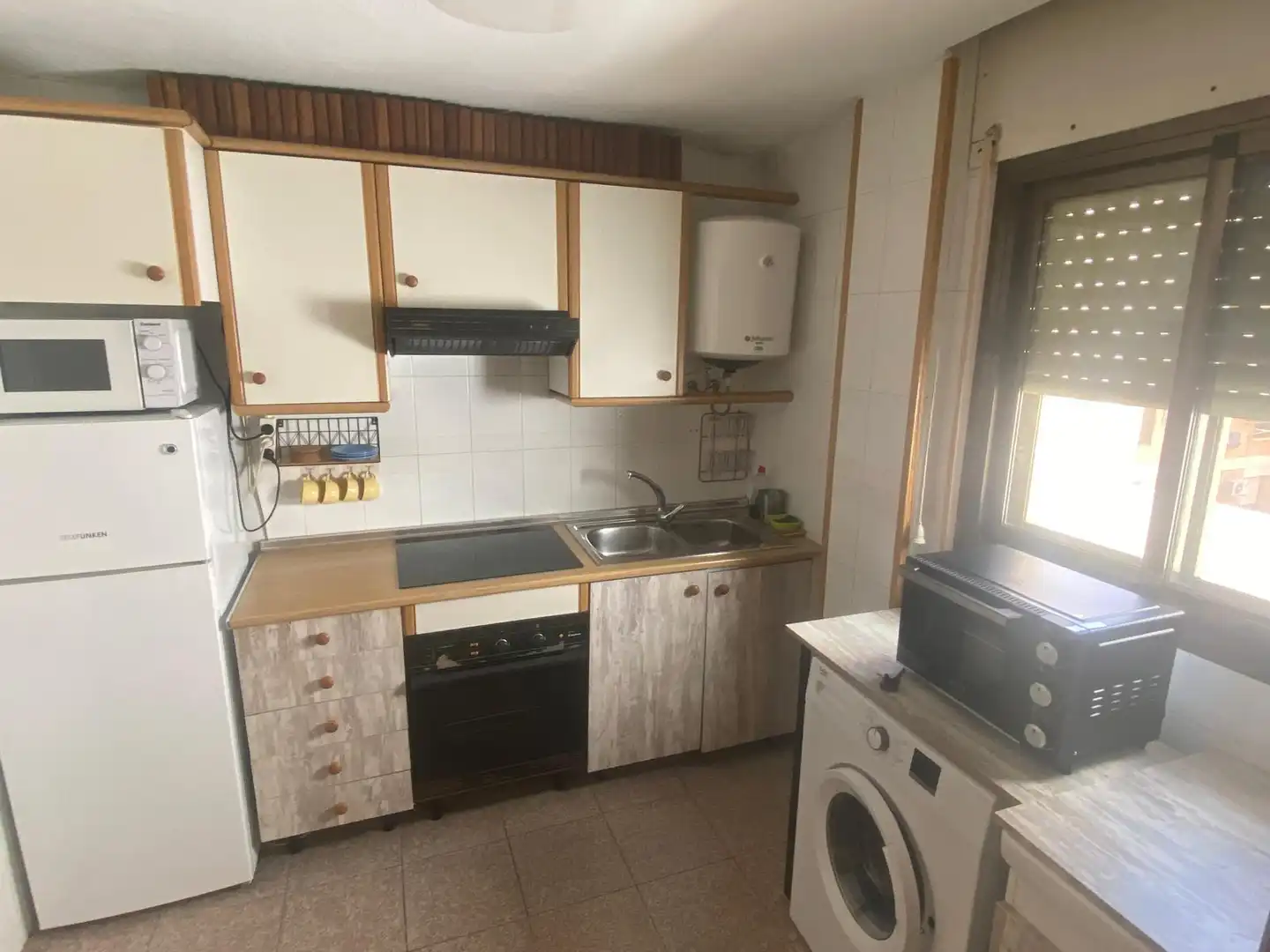 Kitchen of Flat for sale in Ciudad Real  with Air Conditioner and Furnished
