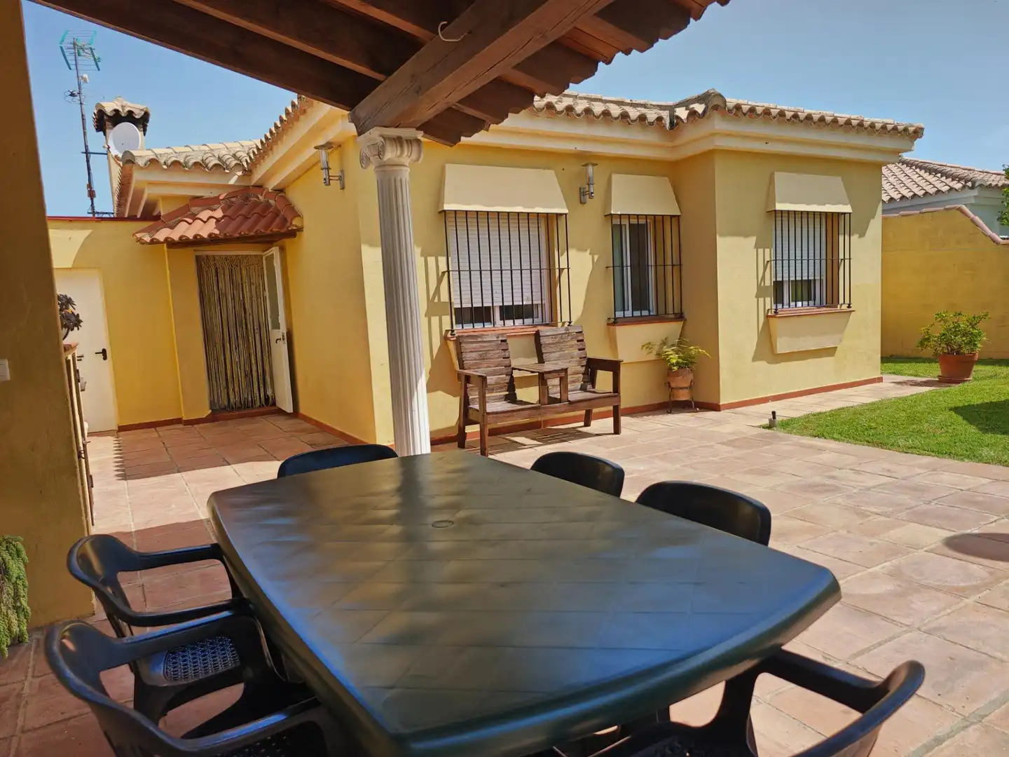 Terrace of Houses for sale in Chiclana de la Frontera  with Heating, Private garden and Storage room