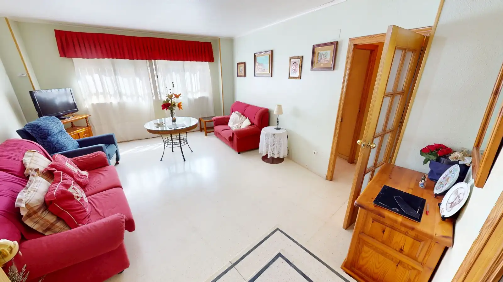Wohnzimmer von Wohnung zum Verkauf in El Campello mit Abstellraum und Möbliert