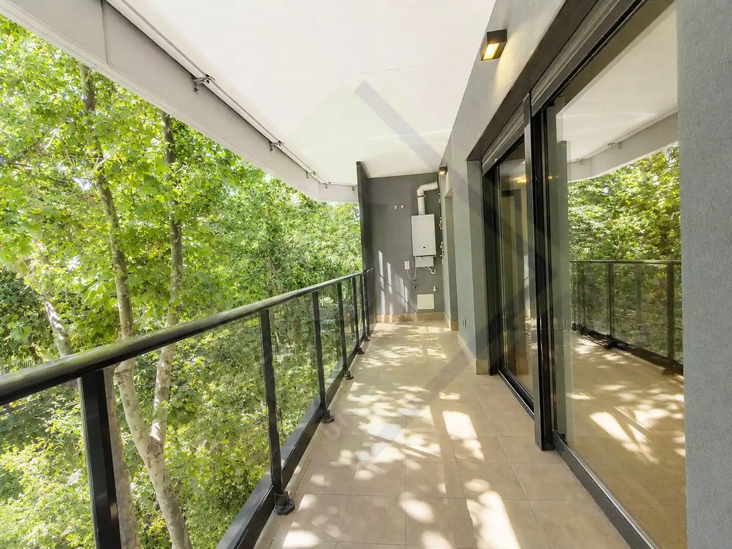 Terraza de Piso de alquiler en Mataró con Aire acondicionado, Calefacción y Parquet